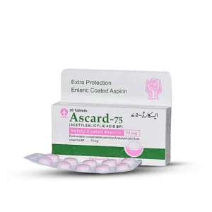Ascard Tab 75 MG (cardiovascular)