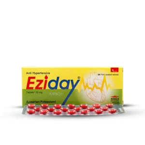 Eziday Tablets (Losartan 50mg)