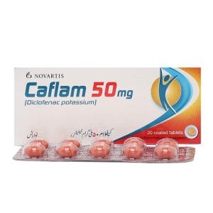 Caflam 50mg (Diclofenac potassium)